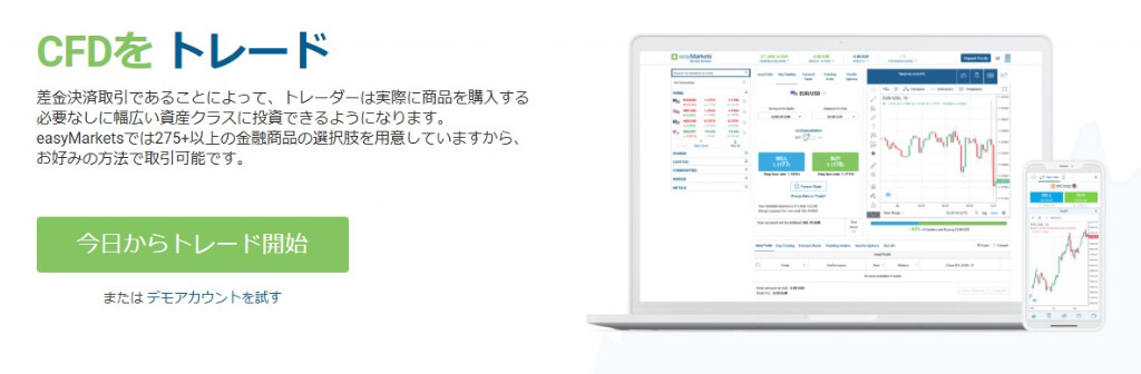 CFD商品はOTC方式を採用