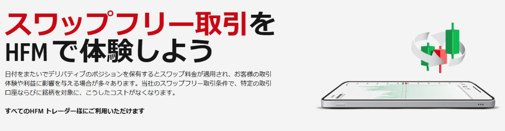 スワップフリーで主要通貨をコスト削減できる