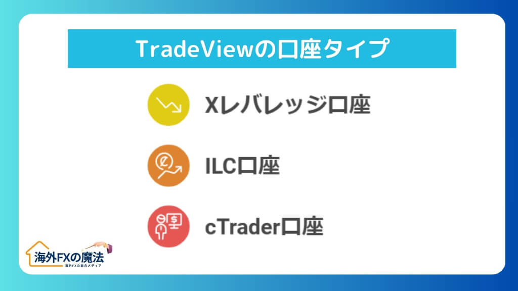 TradeViewの口座タイプの評判を比較！初心者向けのおすすめはどれ？