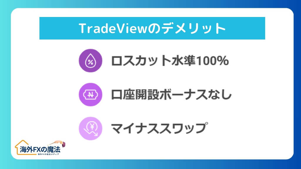 TradeViewの悪い評判の真相を徹底解明！口コミで挙げられるデメリットとは？