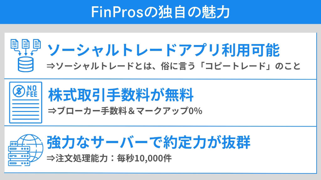 FinProsの独自サービス｜他社と差別化された魅力を深掘り