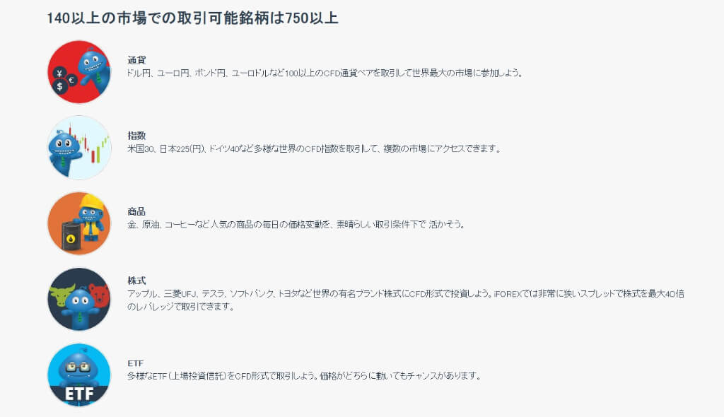 750種類以上の豊富な銘柄で珍しい通貨にも対応