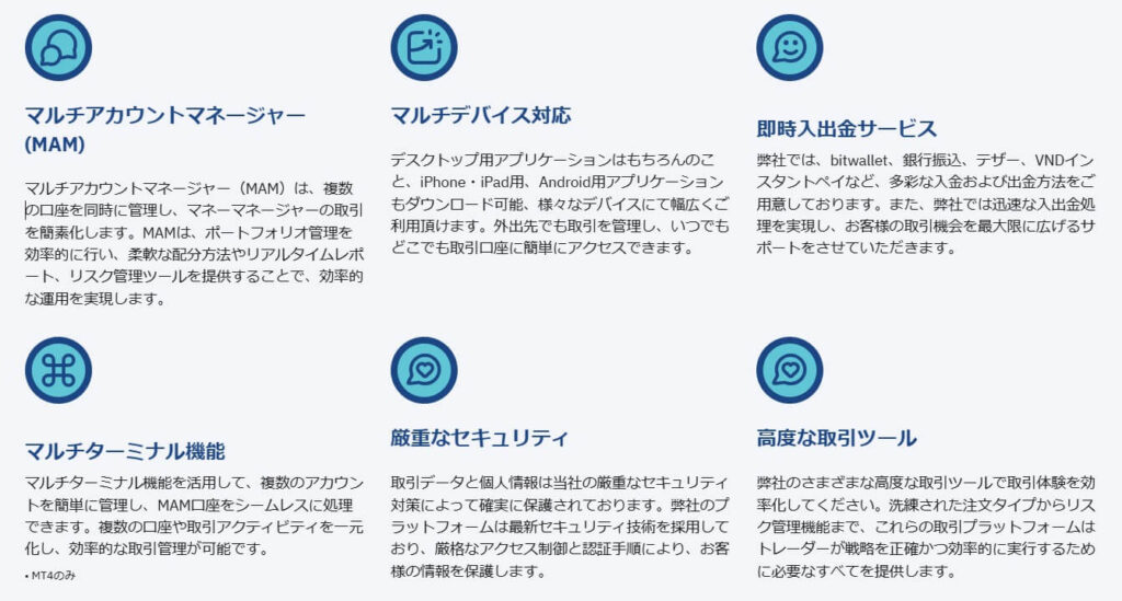 資金運用者向けのMAM口座・PAMM口座が魅力的